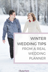 Winter Wedding Tips From a Real Wedding Planner