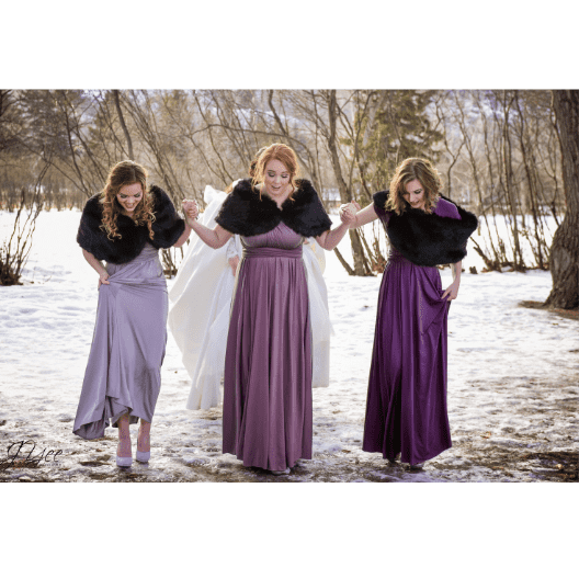 Bridesmaid Dresses - Infinity Bundle- Purples - BridesMade
