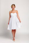 Bridesmaid Dresses - Sweetheart Knee Length Chiffon Bridesmaid Dress - BridesMade