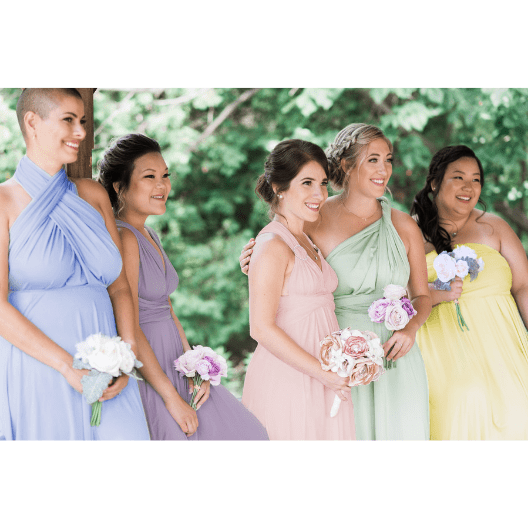 Bridesmaid Dresses - Infinity Bundle- Pastel Theme Pack - BridesMade