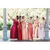 Bridesmaid Dresses - Infinity Bundle- Pinks and Reds - BridesMade