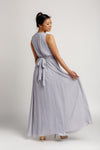 Bridesmaid Dresses - Jewel Neck Floor Length Chiffon Bridesmaid Dress - BridesMade